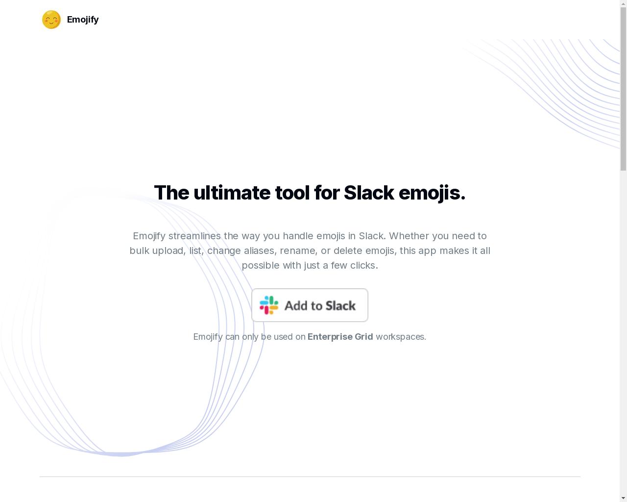 Show HN: I made a Slack app to easily bulk upload and optimize emojis - Project Screenshot