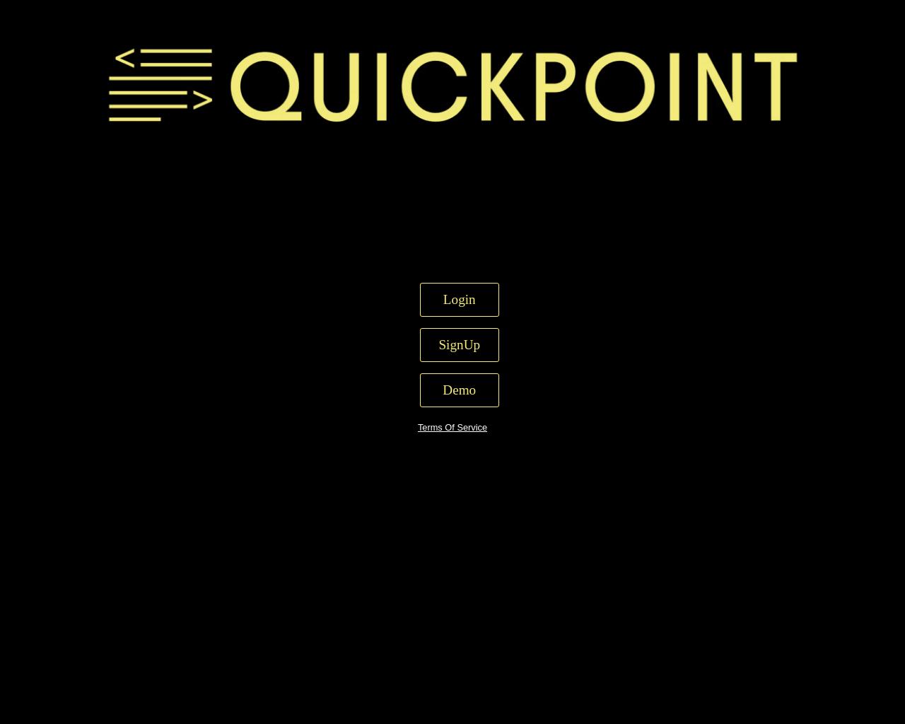 Show HN: QuickPoint. Make presentations, web pages etc. with a YAML like syntax - Project Screenshot