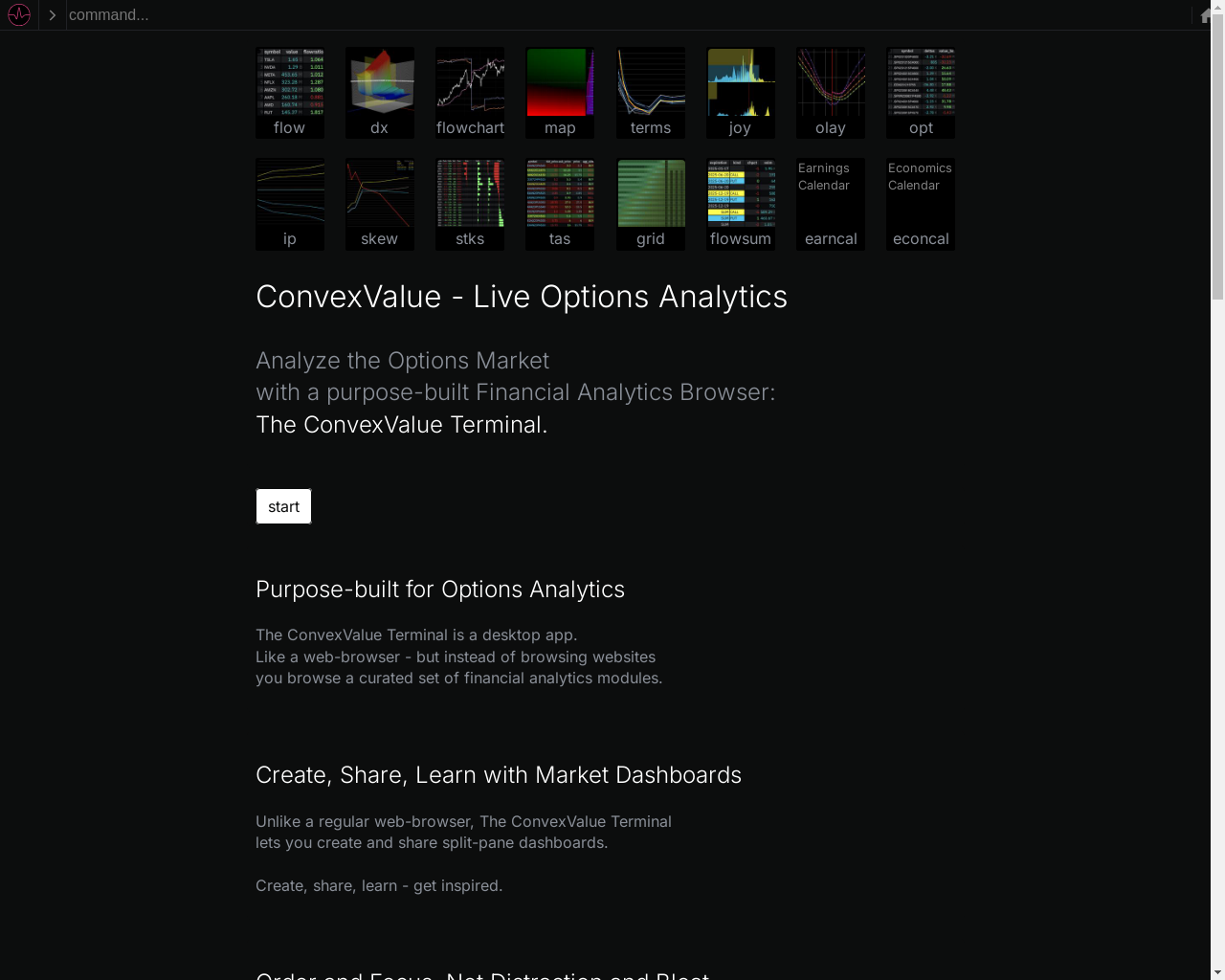 Show HN: ConvexValue – 财务分析浏览器 - 项目截图