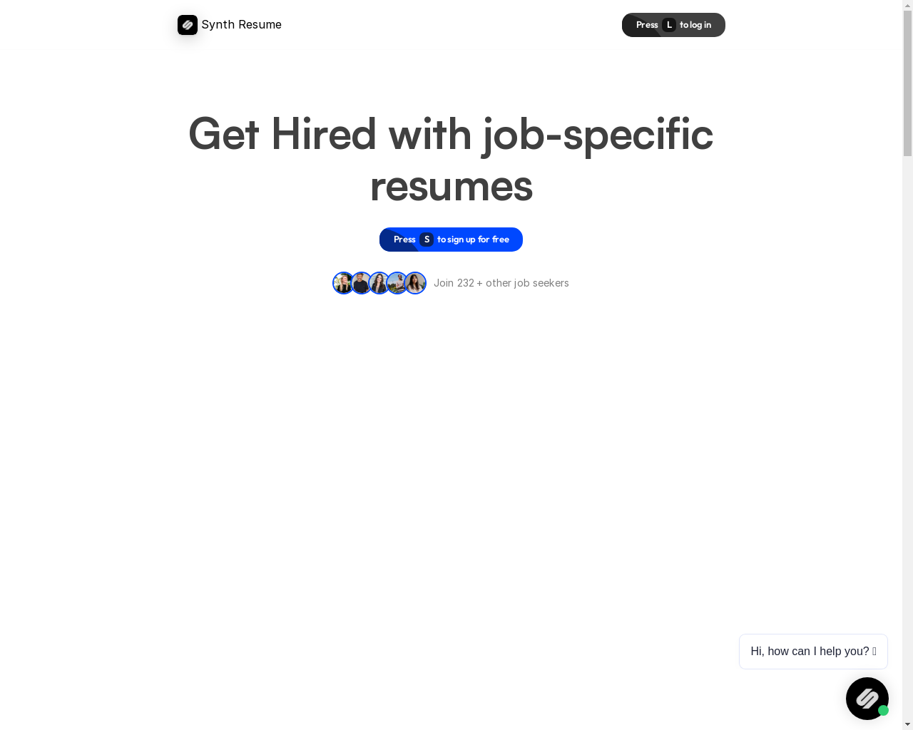 Show HN: Built a Tool to Job Tailored Resumes and Track Job Applications - Project Screenshot