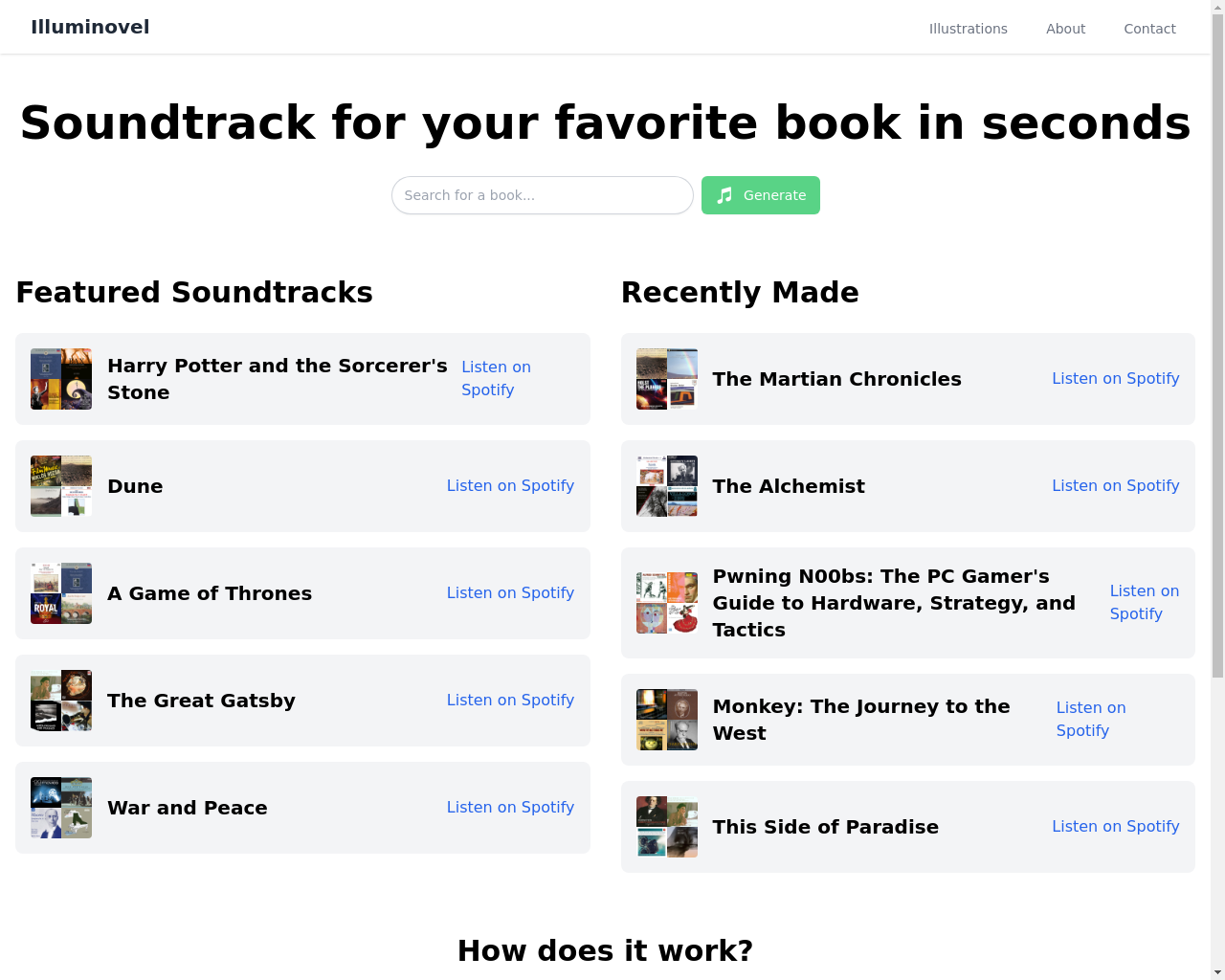 Show HN: Book to Classical Music Soundtrack - Project Screenshot