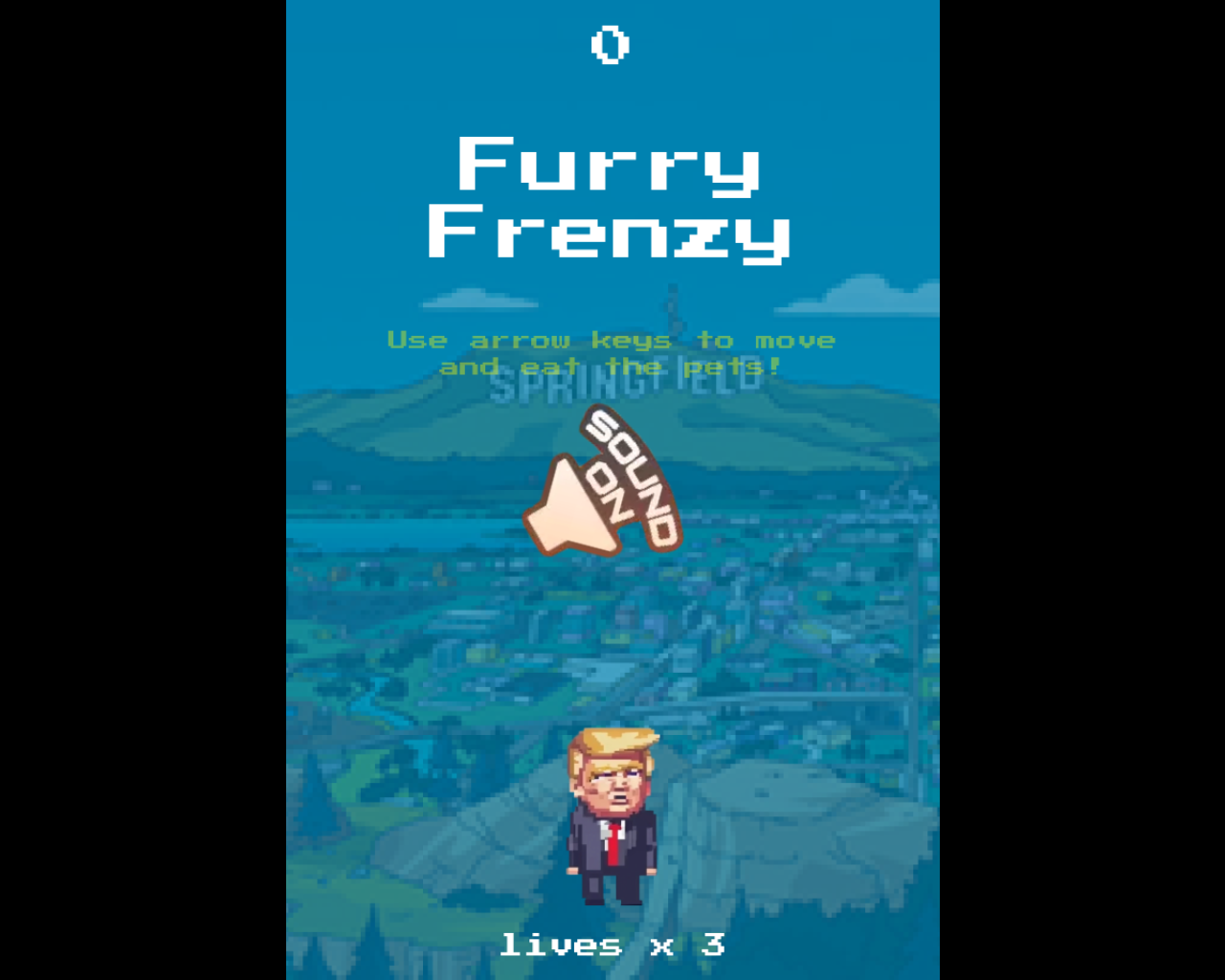 Show HN: Furry Frenzy – A Trump-Inspired Cats and Dogs Game - Project Screenshot