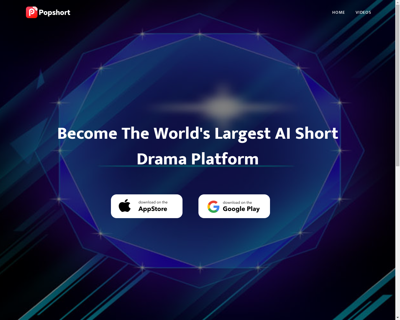 Show HN: Popshort.Ai- AI-driven short drama platform - Project Screenshot