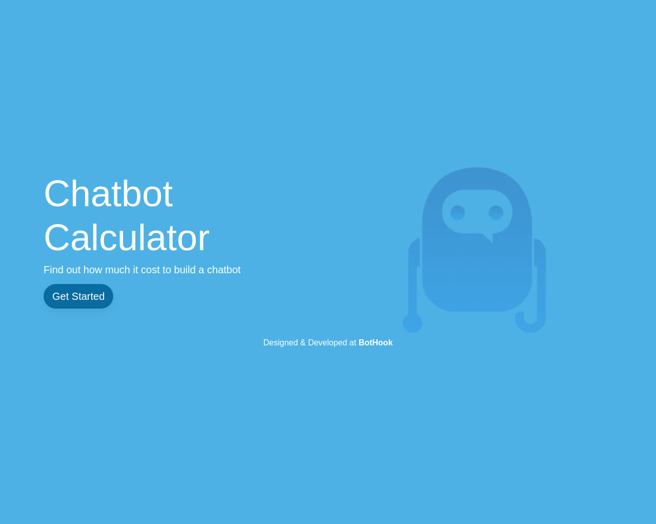 Show HN: A Tool to Estimate Chatbot Costs Based on Your Project Requirements - Project Screenshot