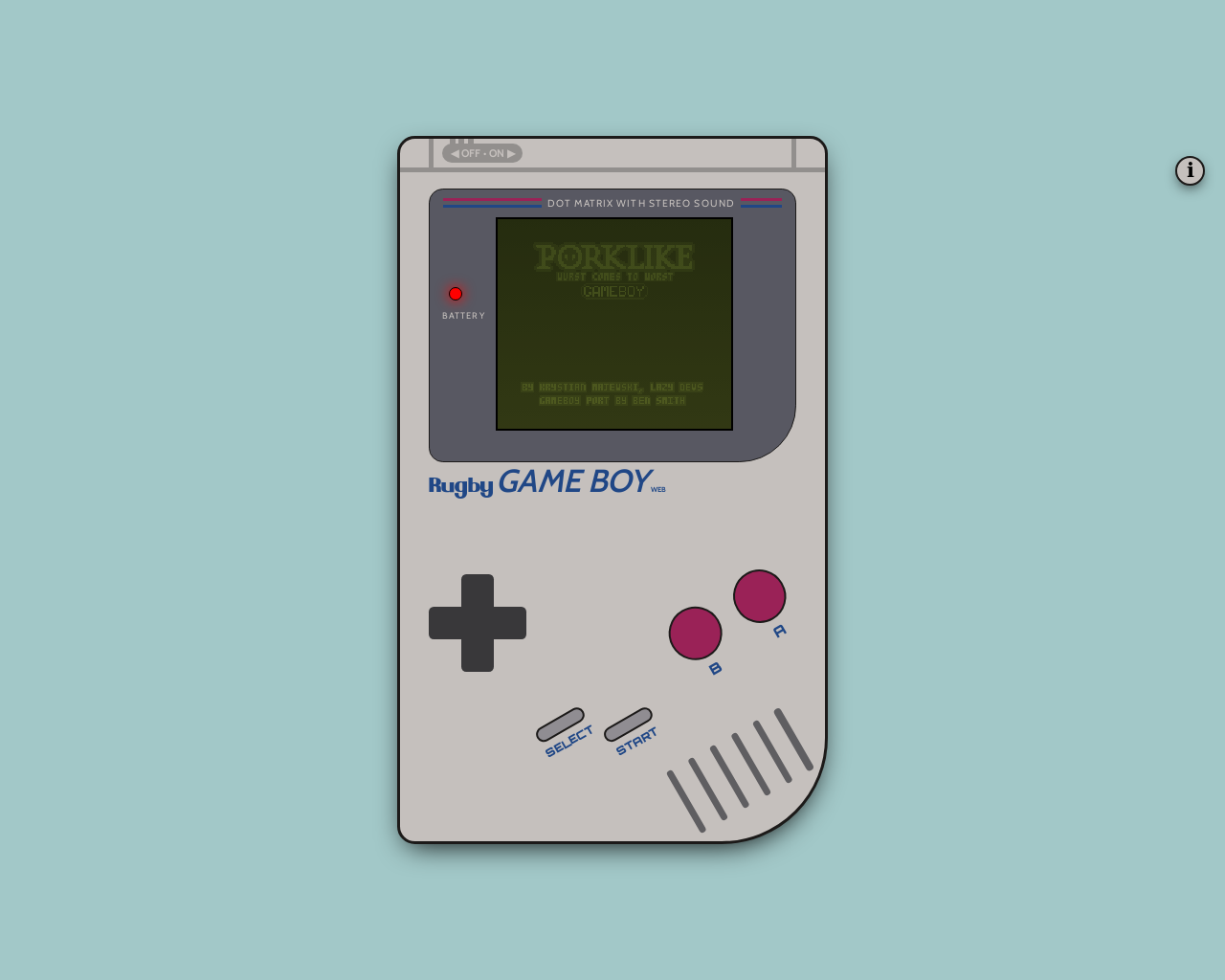 Show HN: Rugby – cycle-accurate Game Boy emulator - Project Screenshot