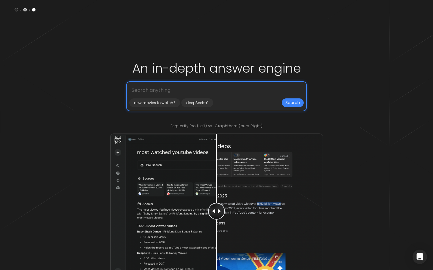 Show HN: ニュース要約として回答を提示する検索エンジン - プロジェクトのスクリーンショット