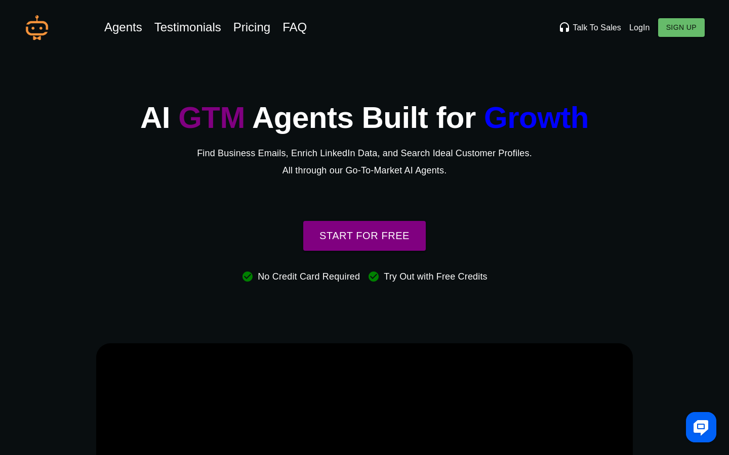 Show HN: Marketplace of AI Agents to Automate Growth and Marketing - Project Screenshot