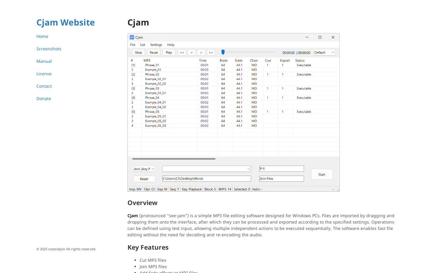 Show HN: I designed a DSL for playing multiple segments of media files - Project Screenshot