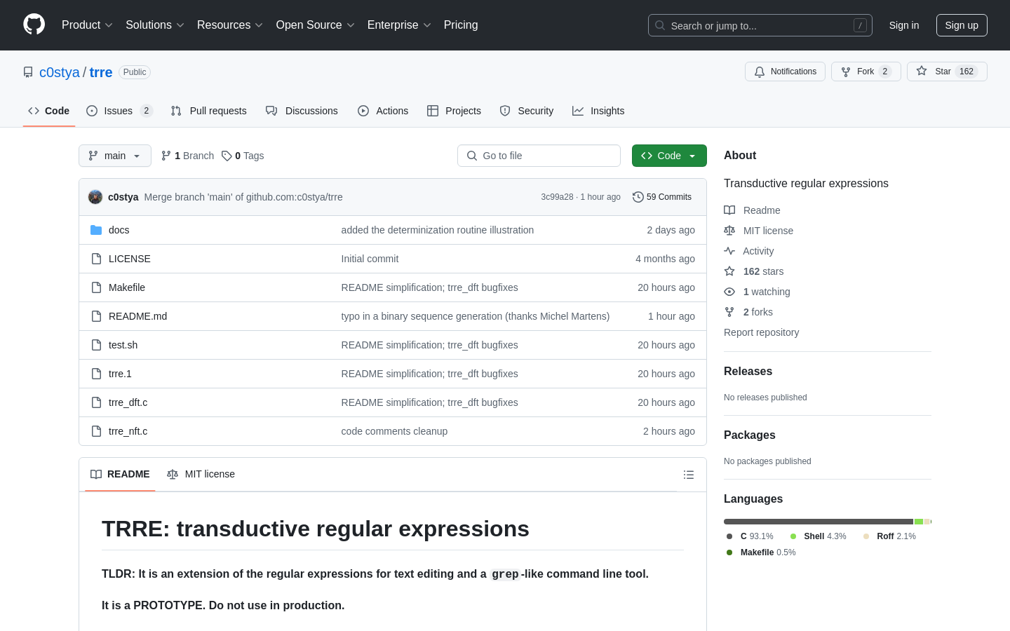 Show HN: Transductive regular expressions for text editing - Project Screenshot