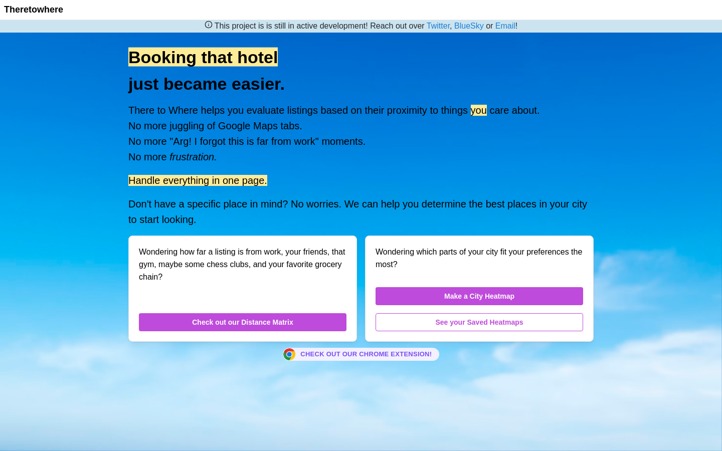 Show HN: A website that heatmaps your city based on your housing preferences - Project Screenshot