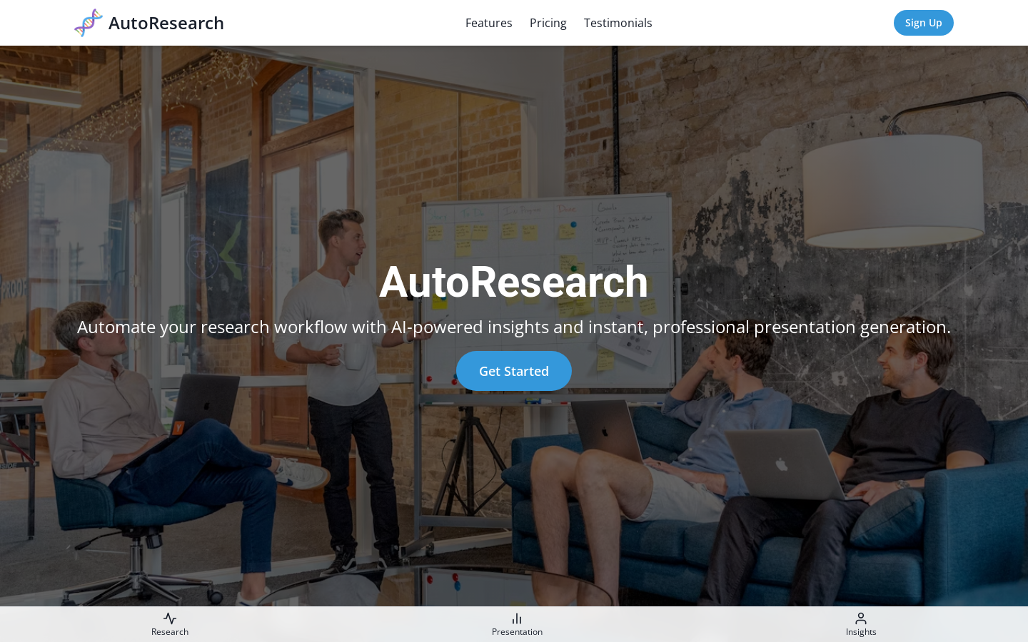 Show HN: AutoResearch.pro – Open/src AI presentation generator free PPTX exports - Project Screenshot