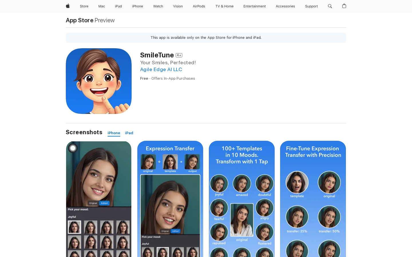 Show HN: SmileTune – Your Smiles, Perfected - Project Screenshot