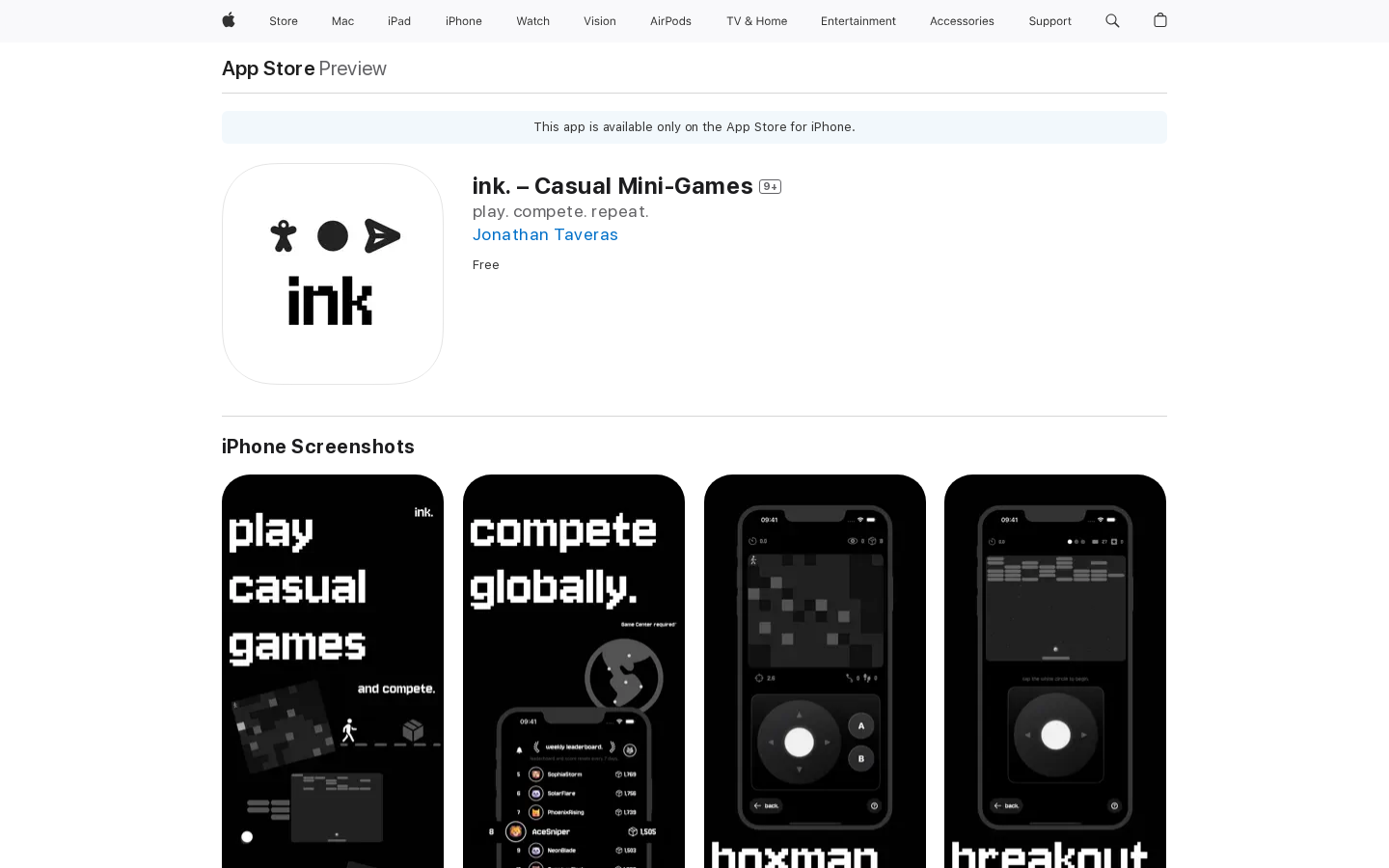 Show HN: カジュアルミニゲームで競い合おう（iOSアプリ – 無料） - プロジェクトのスクリーンショット
