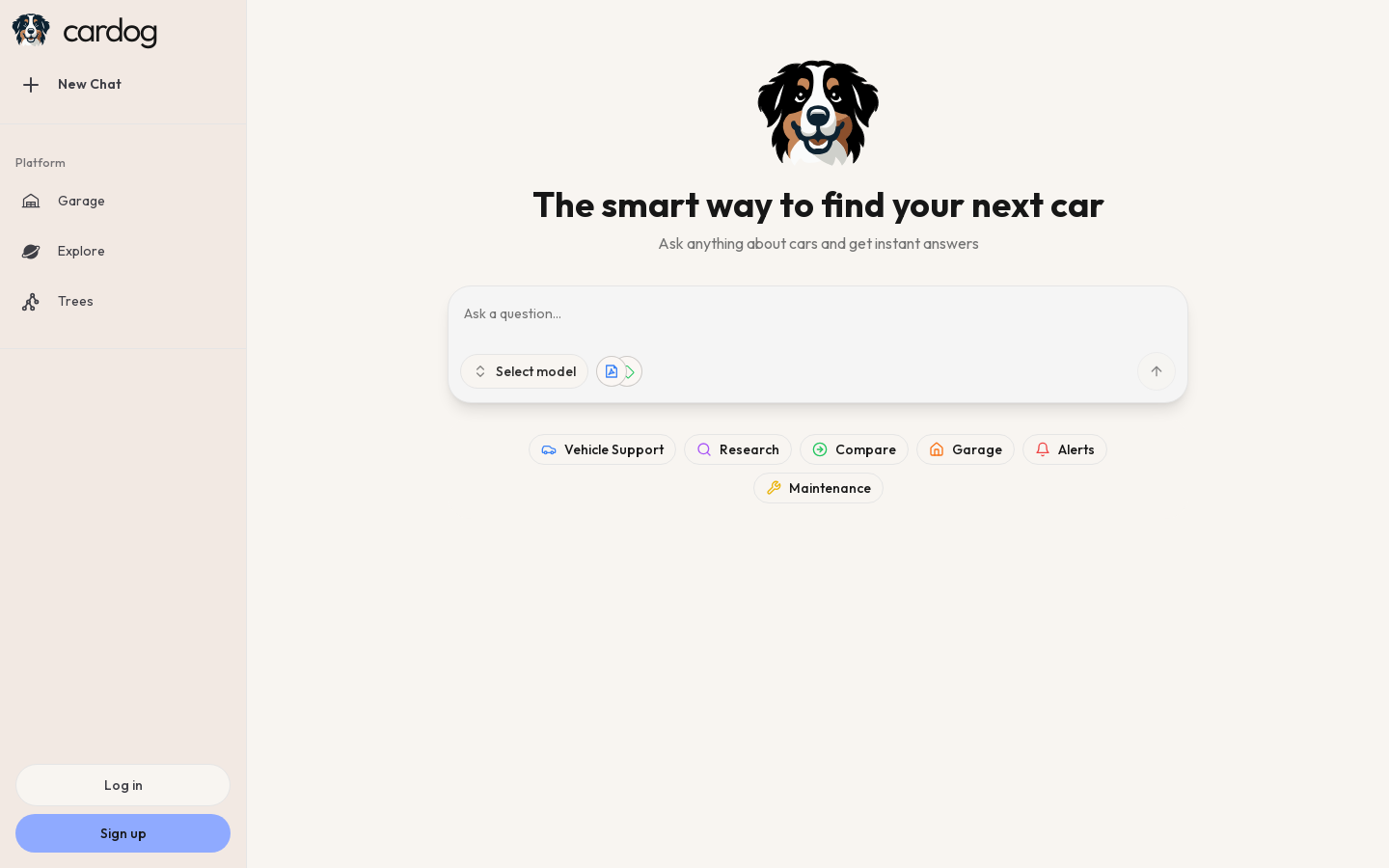 Show HN: Cardog – AI interface for vehicle ownership - Project Screenshot