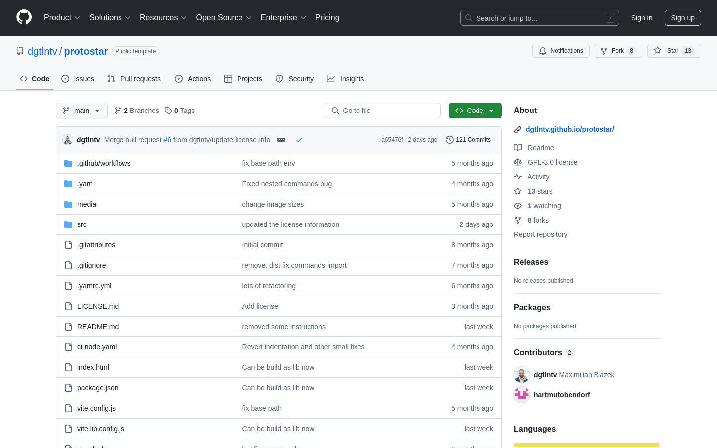Show HN: Protostar – A CLI Prototyping Tool - Project Screenshot