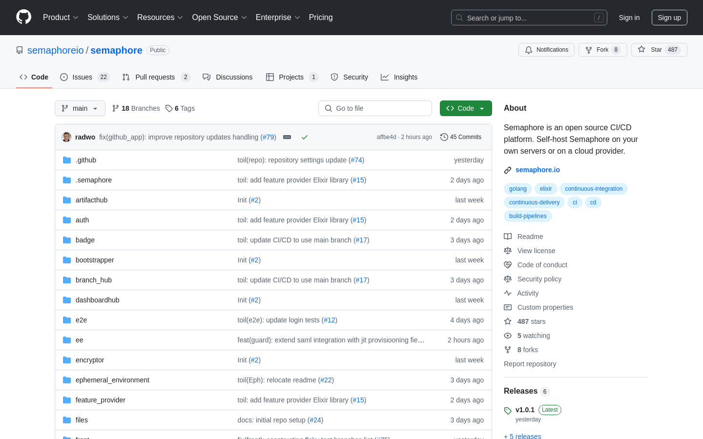 Show HN: Open-source, self-hosted CI/CD (think Jenkins but modern and nice UI) - Project Screenshot