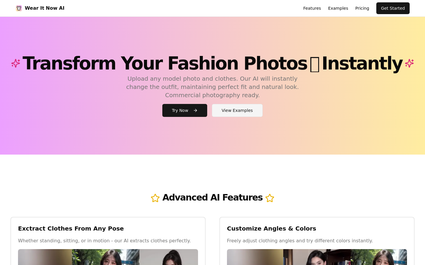 Show HN: I built AI clothes changer (free) with latest strongest models - Project Screenshot