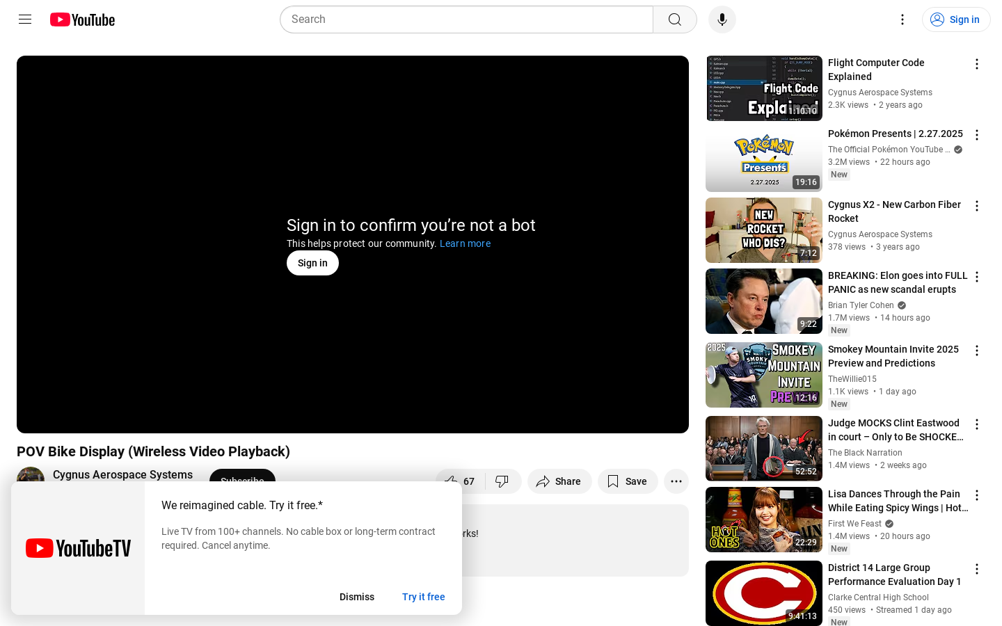 Show HN: Wireless video streaming on POV bike display - Project Screenshot