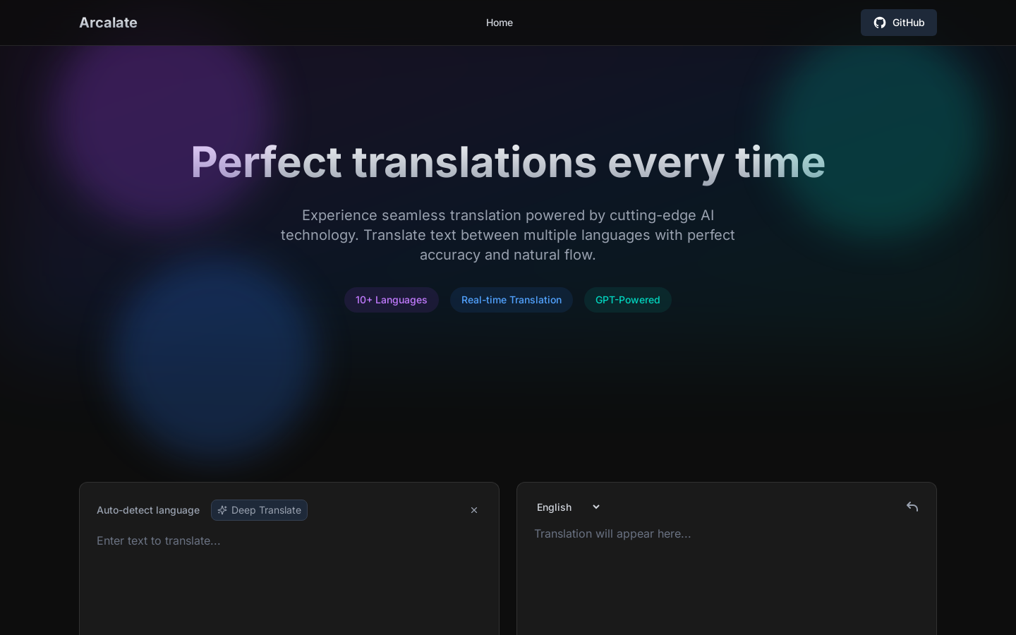 Show HN: GPT-Reasoning Made Translator - Project Screenshot