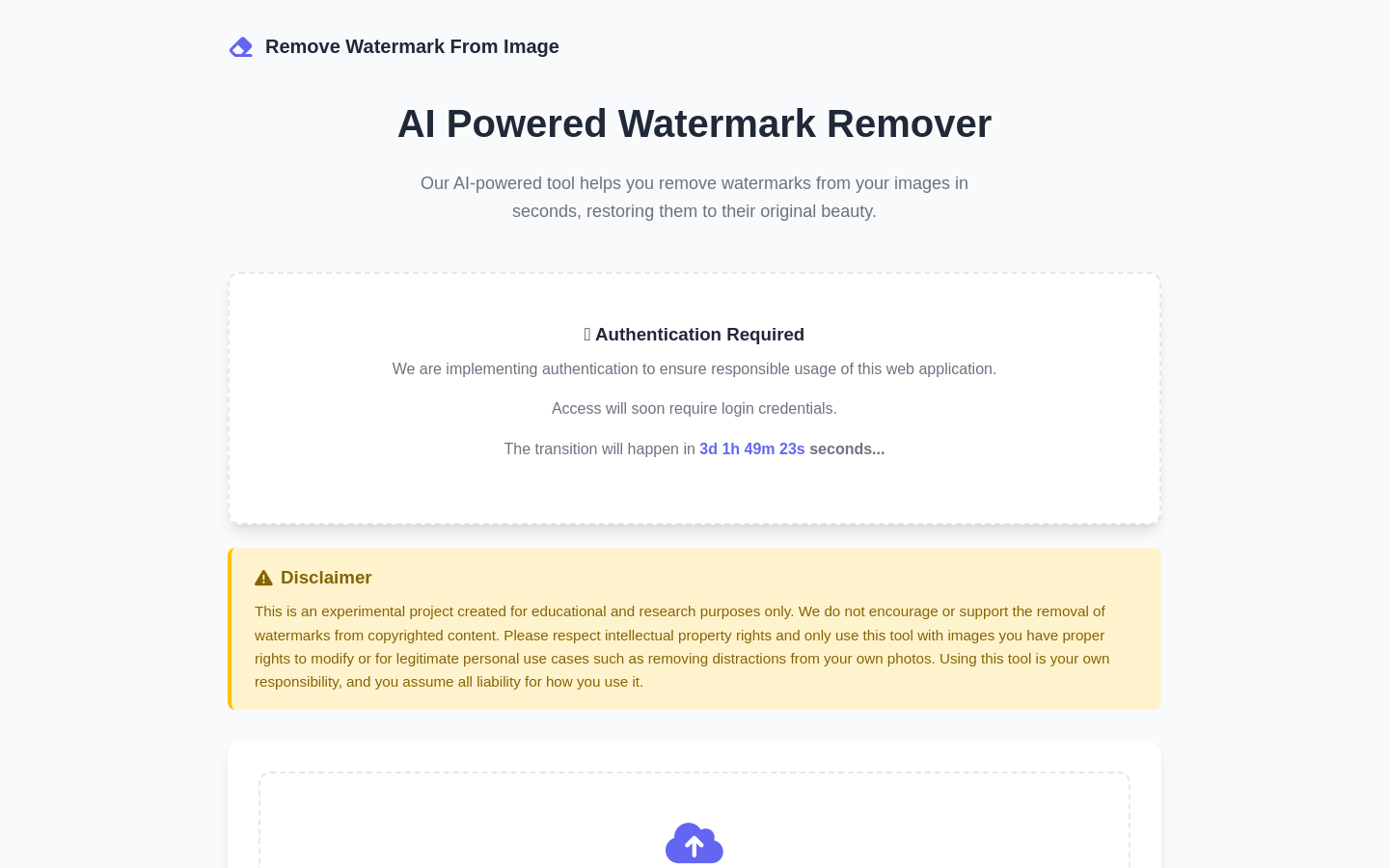 Watermark Eraser AI