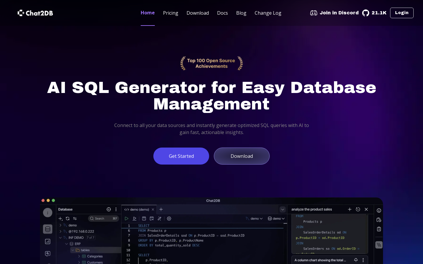 AI-Native Database IDE