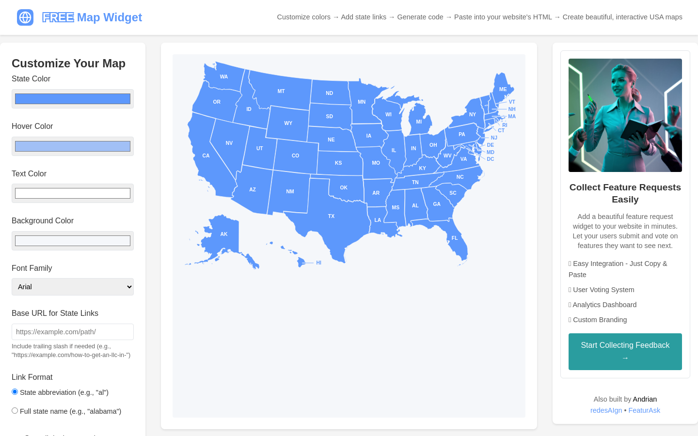 USMapCreator