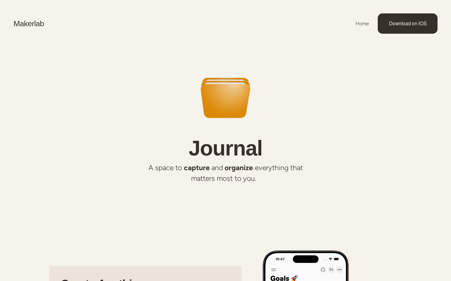 Journal - 个人组织助手
