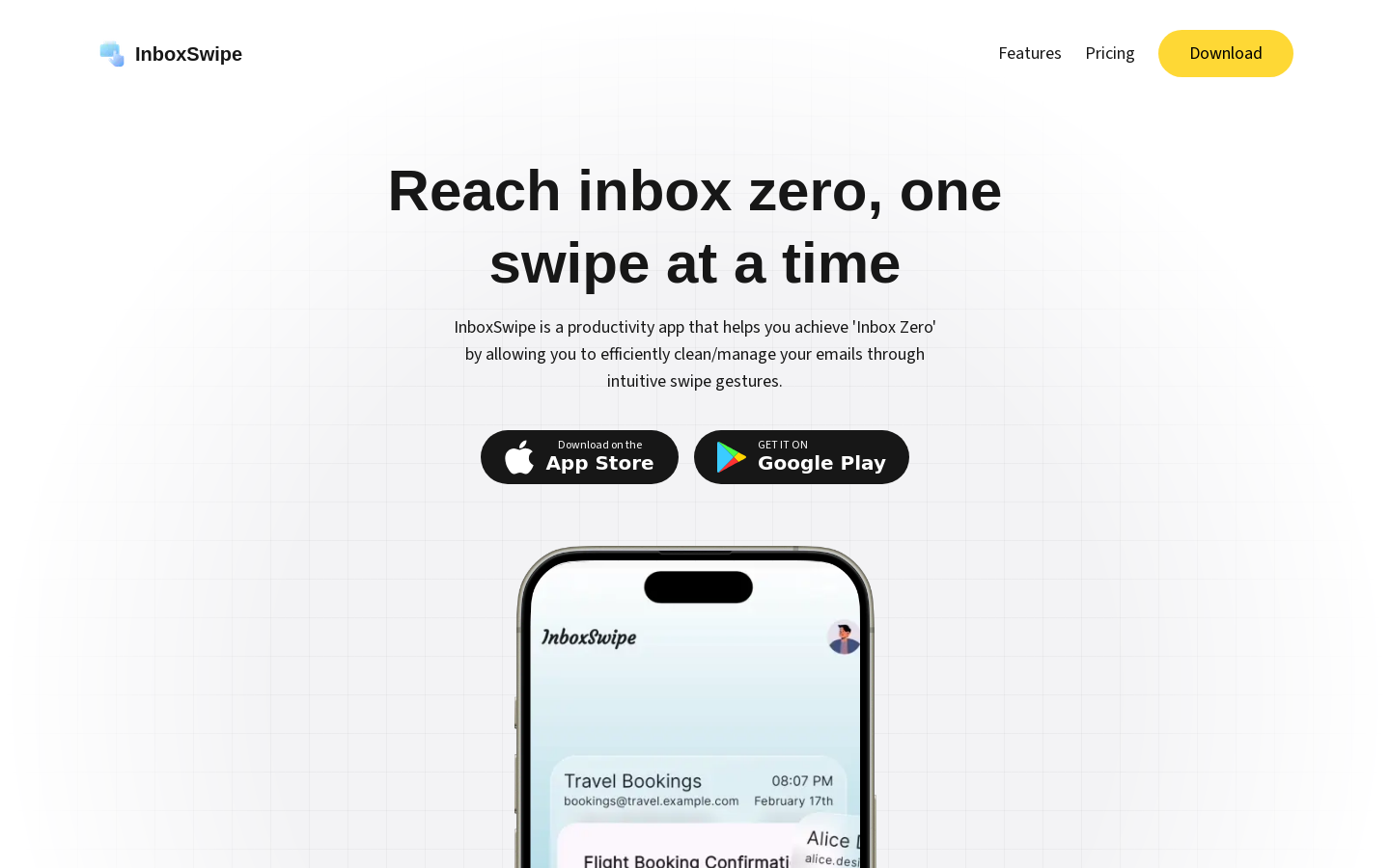 InboxSwipe