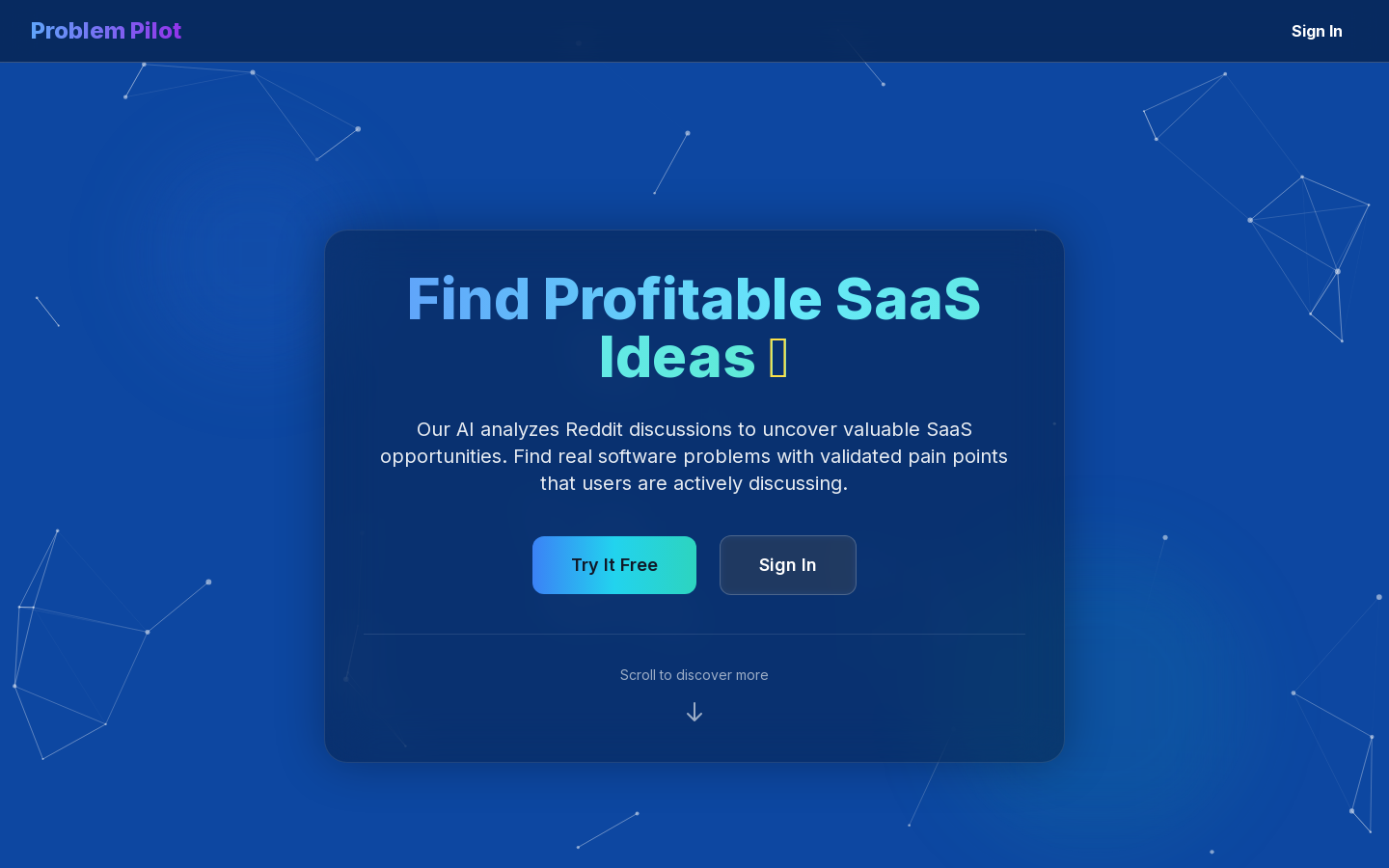 SaaS Opportunity Identifier