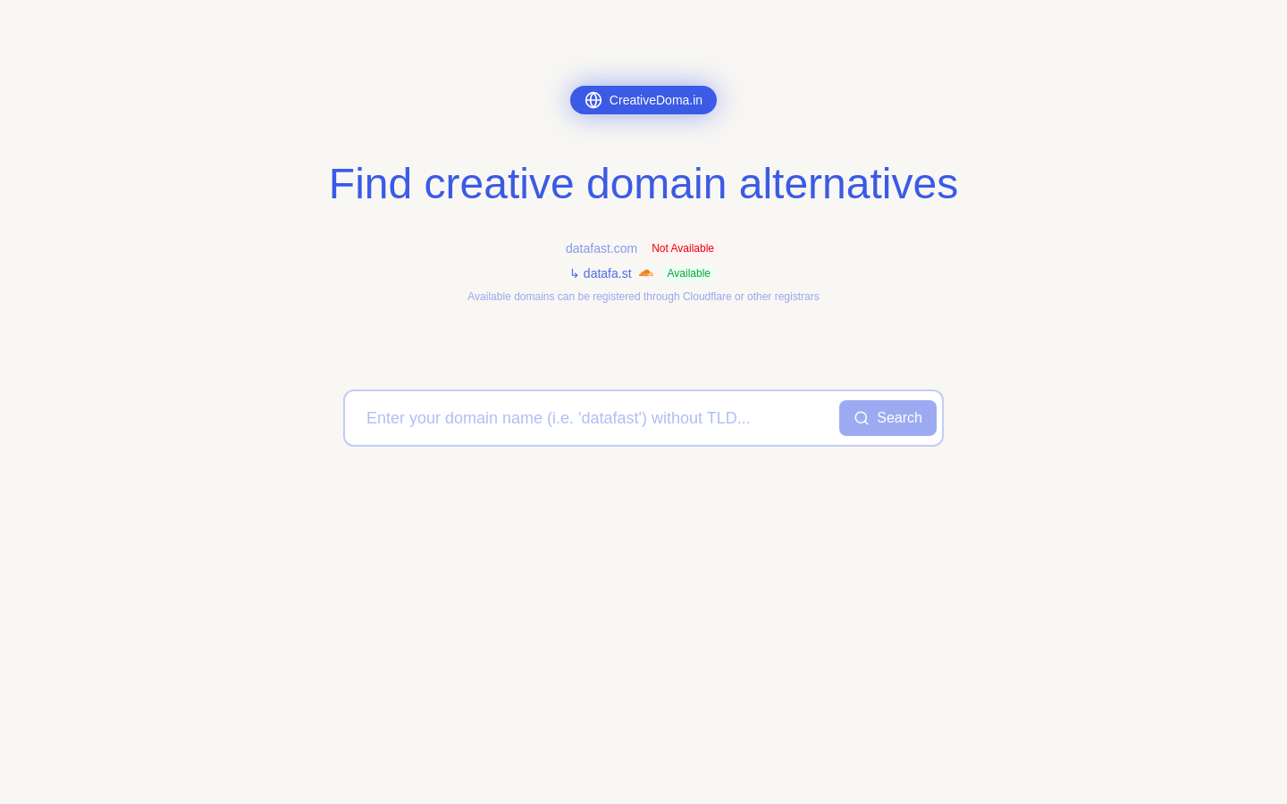 TLD Domain Finder