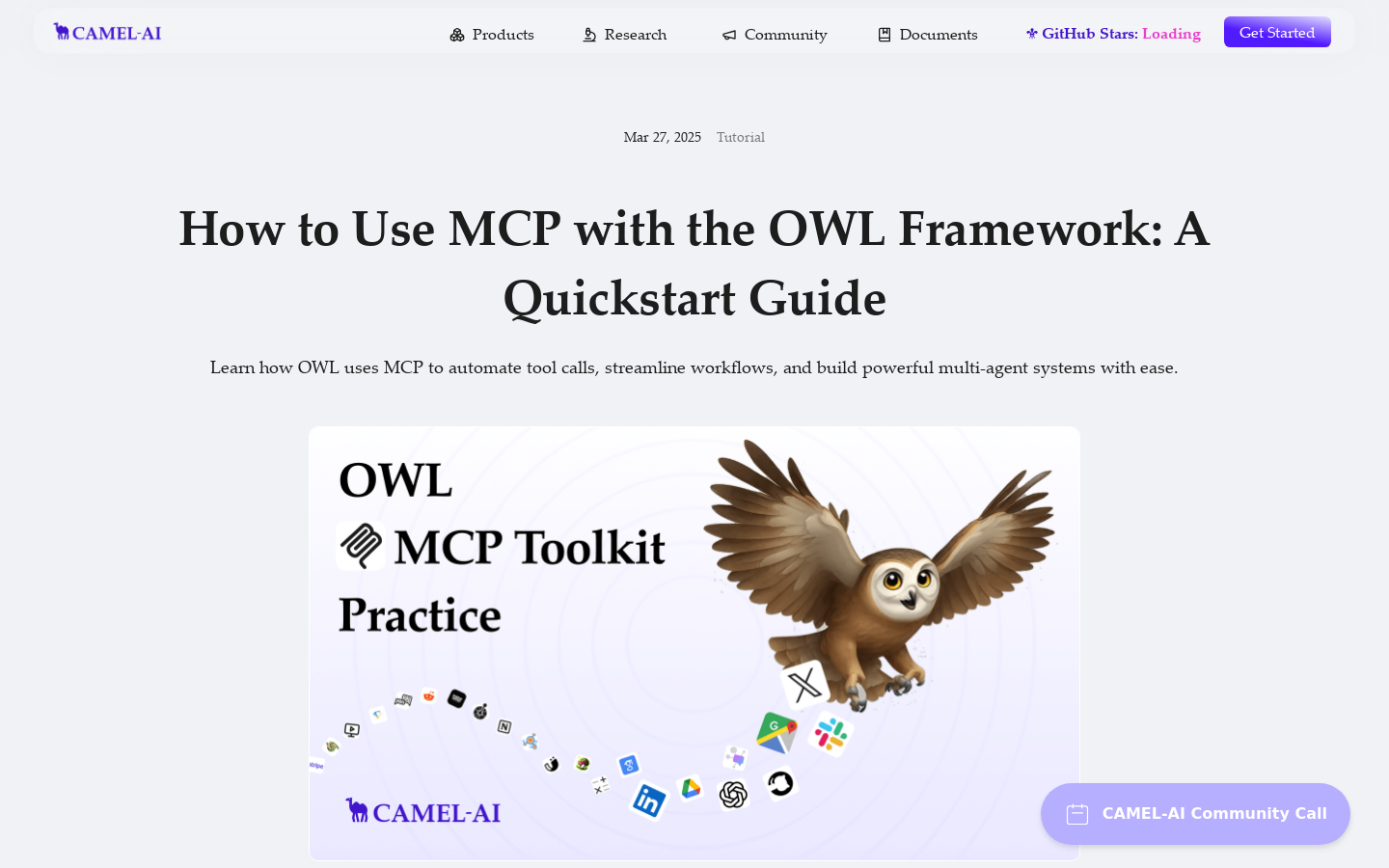 Owl MCP 統合ツールキット
