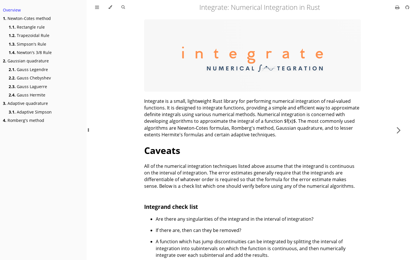 Integrate