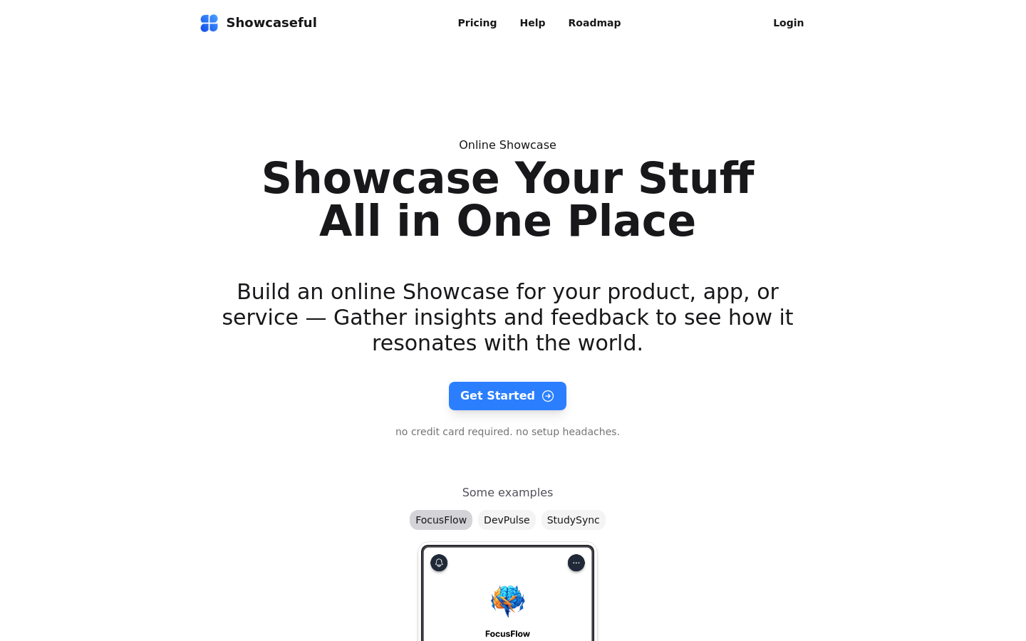 Showcaseful
