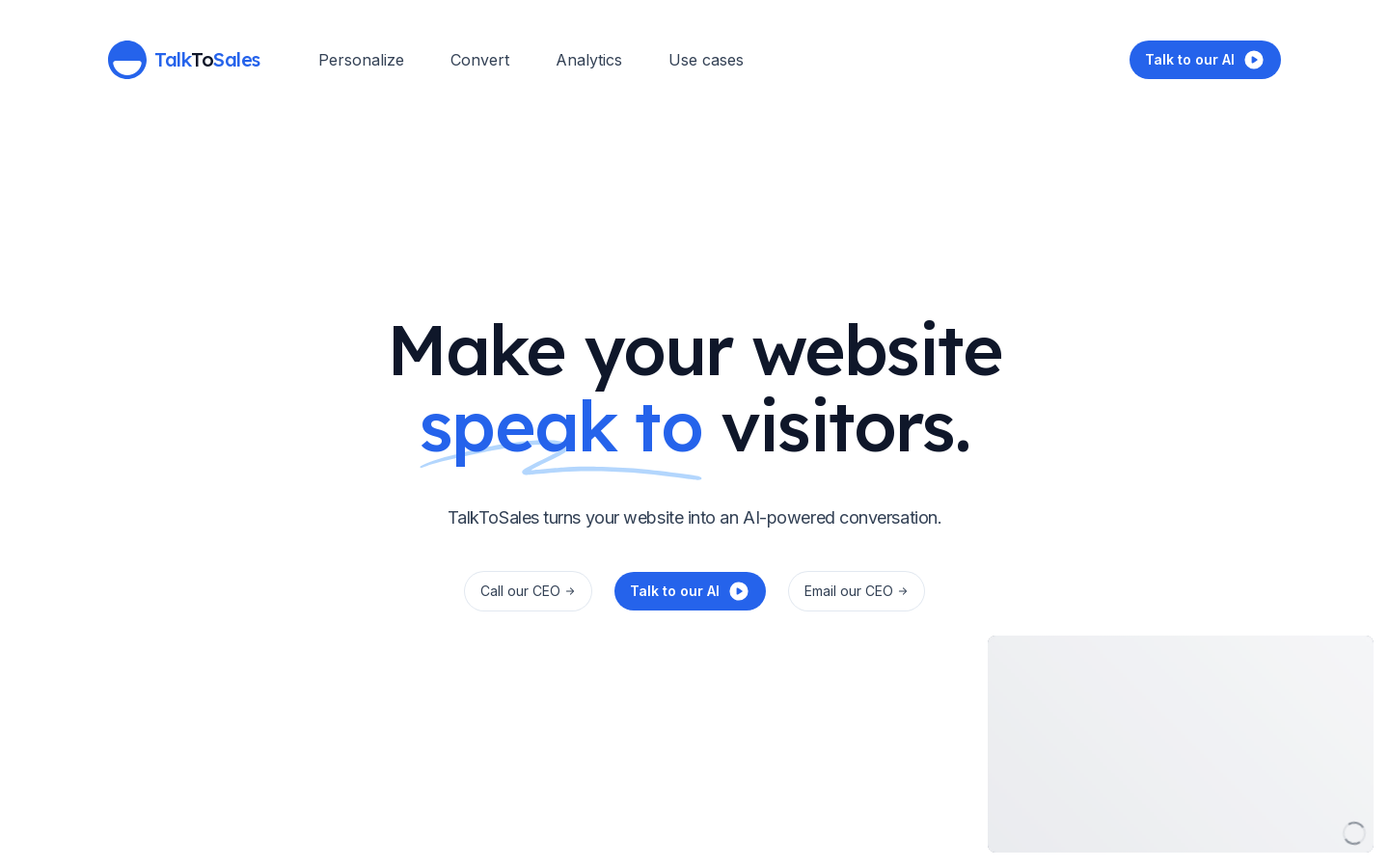 TalkToSales