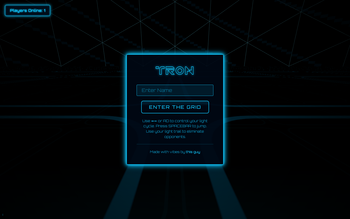 光环对决:多人浏览器TRON游戏