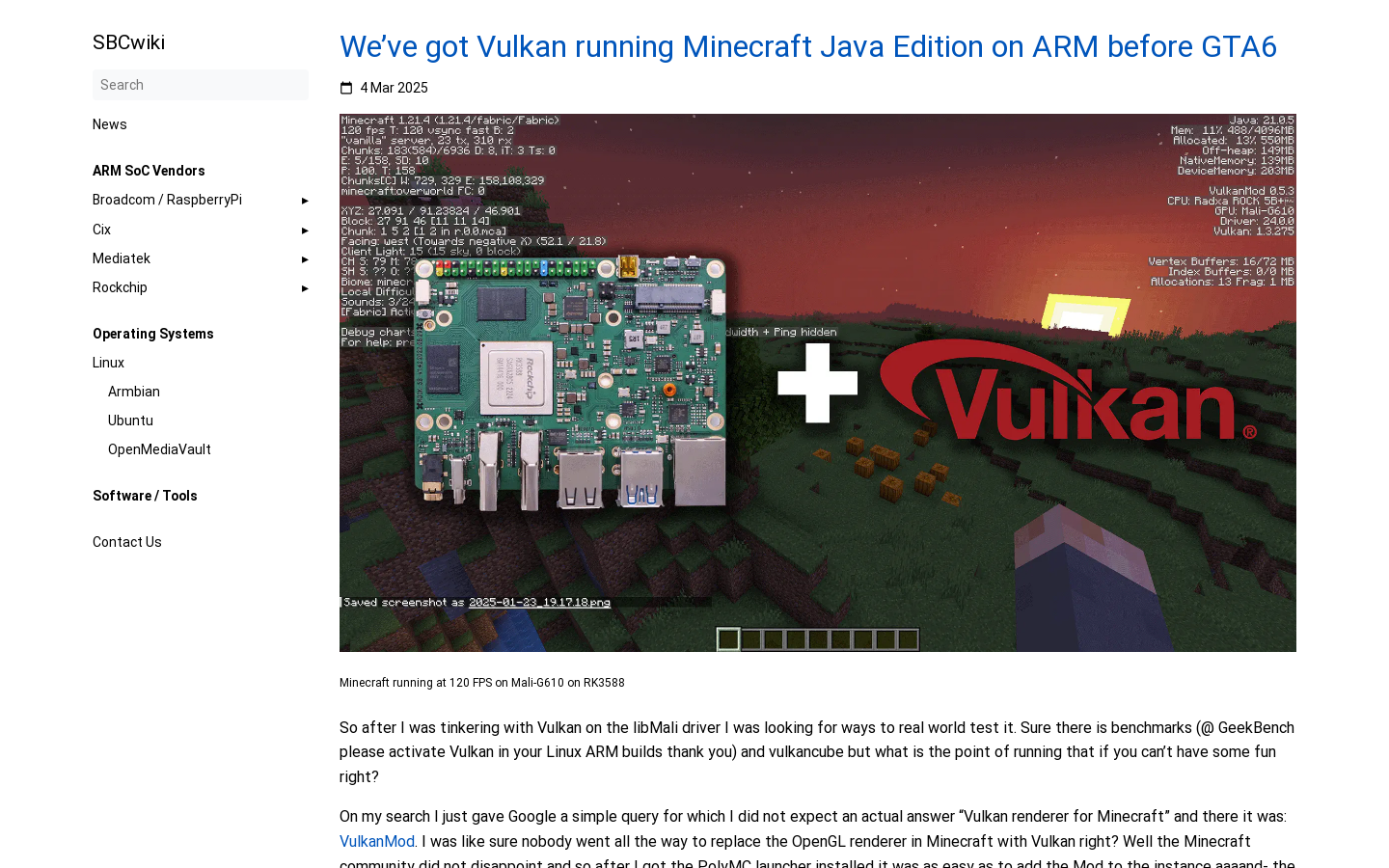 Java版 Minecraft Vulkan渲染器