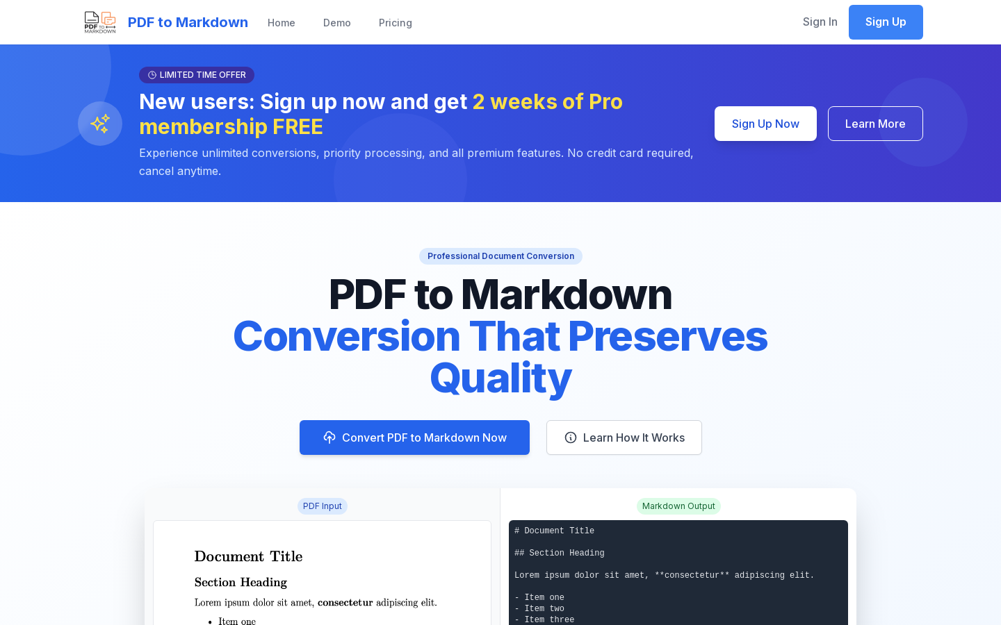 PDF转Markdown工具