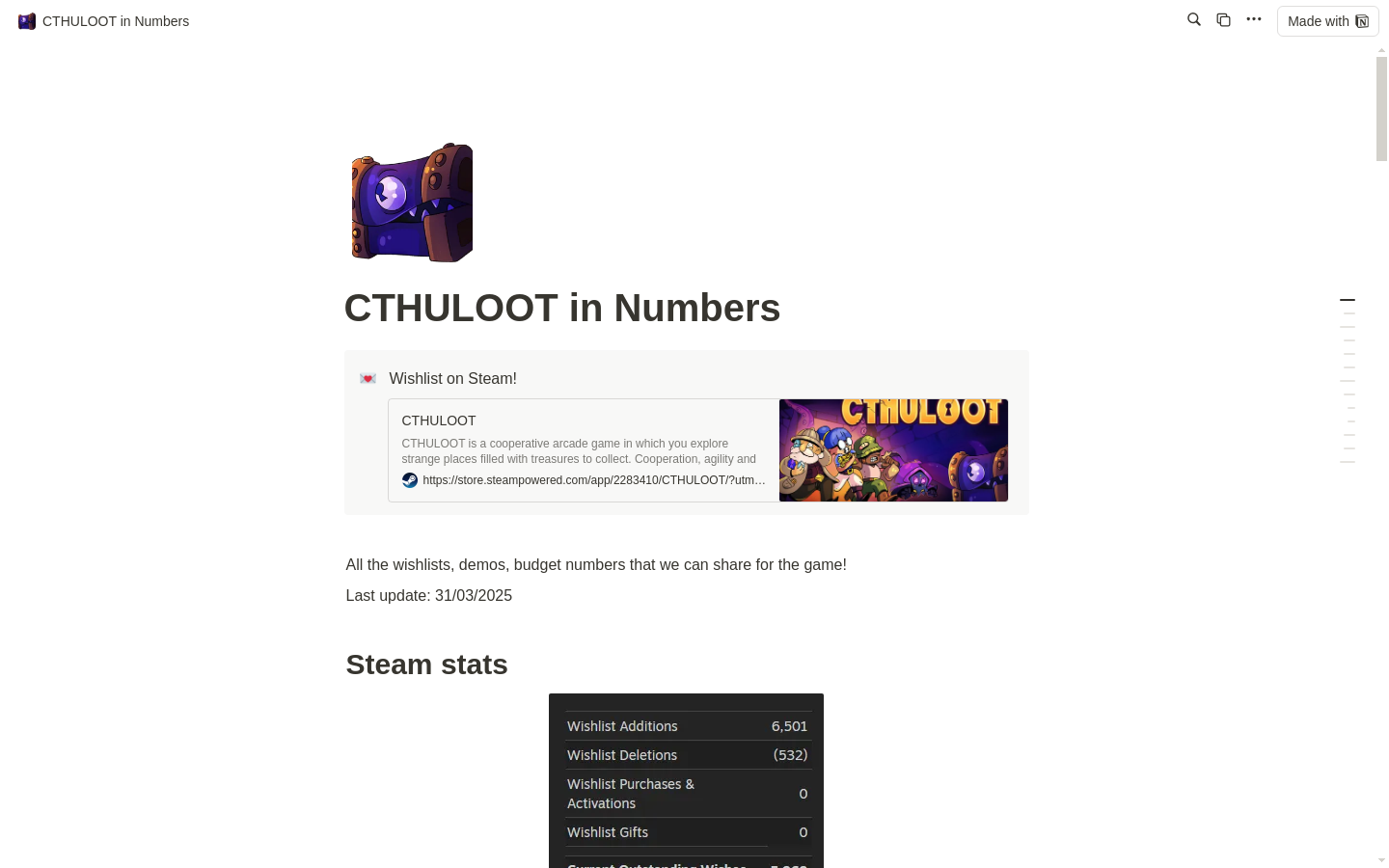 CTHULOOT 数据分析工具