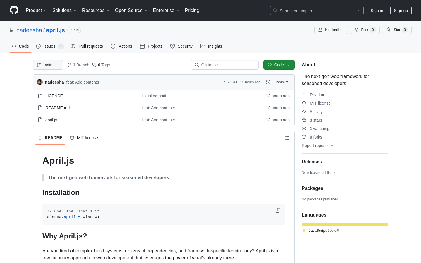April.js