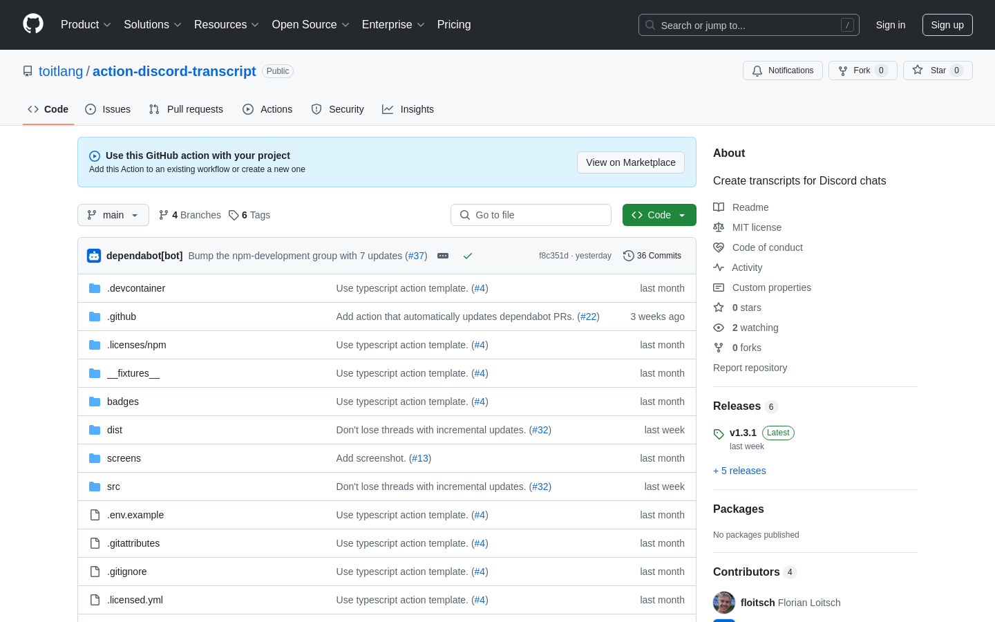 Discord Help Forum Publisher