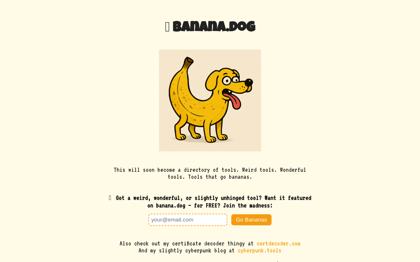Banana.dog