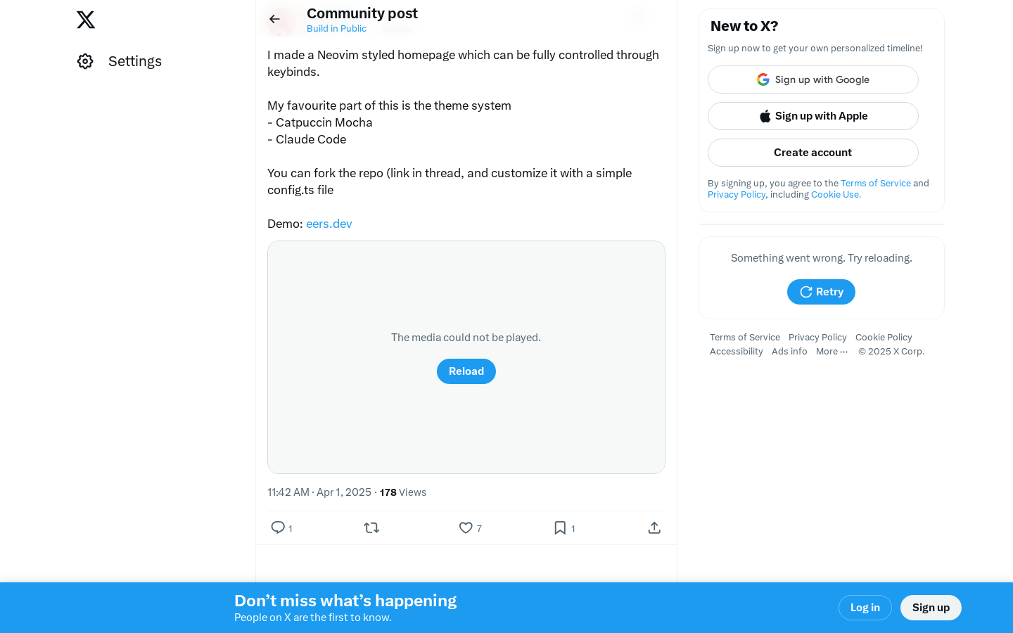 Keybind Homepage