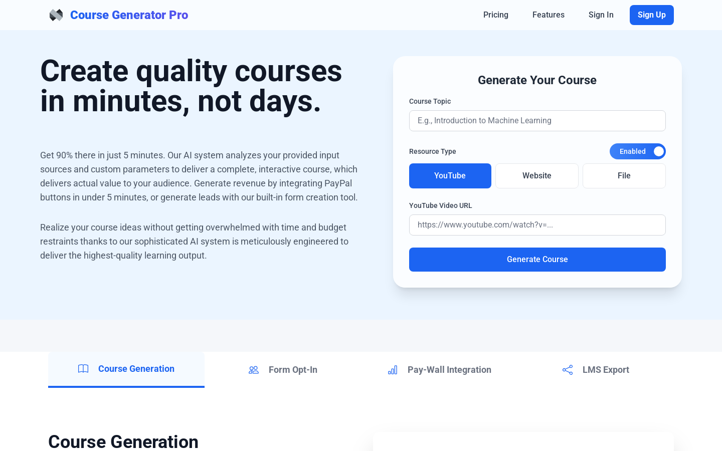 DocuCourse AI