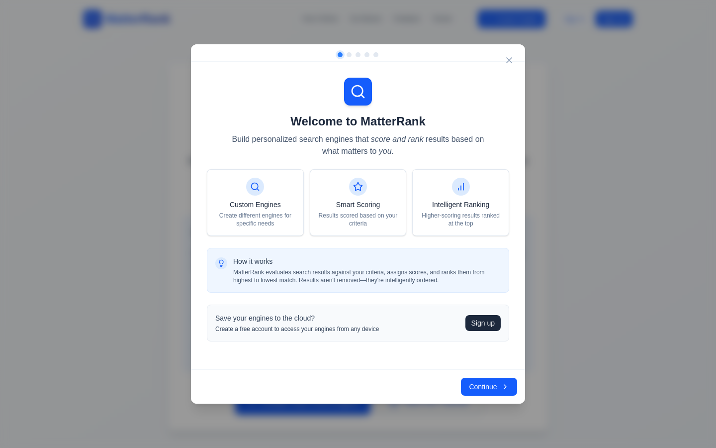 MatterRank