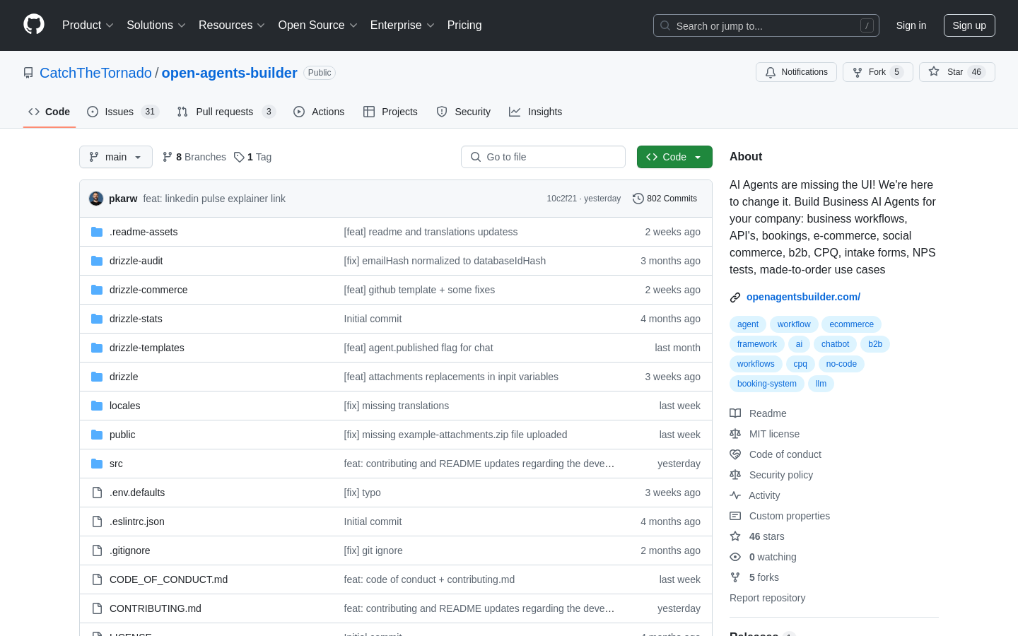 Open Agents Builder