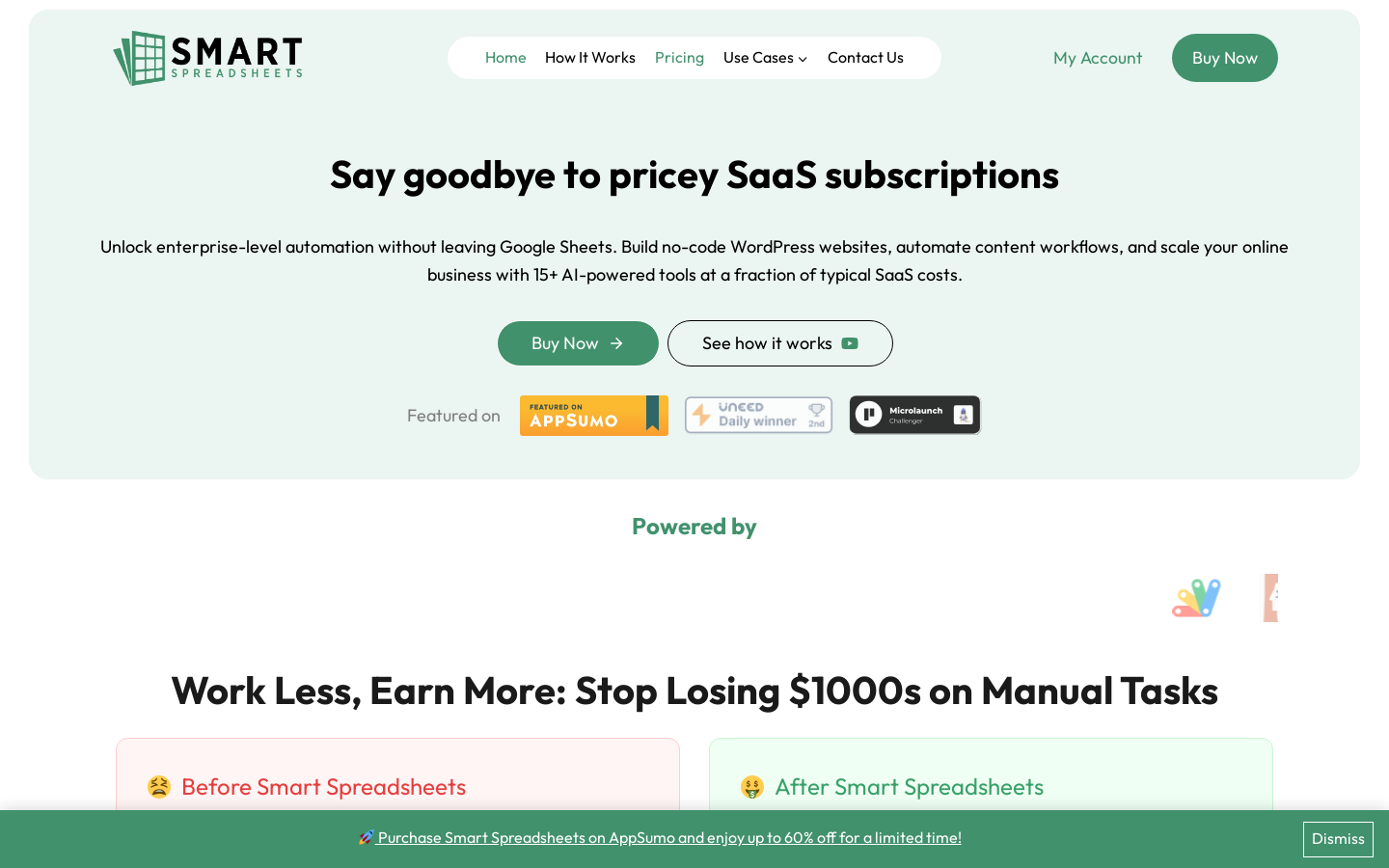 Smart Spreadsheets