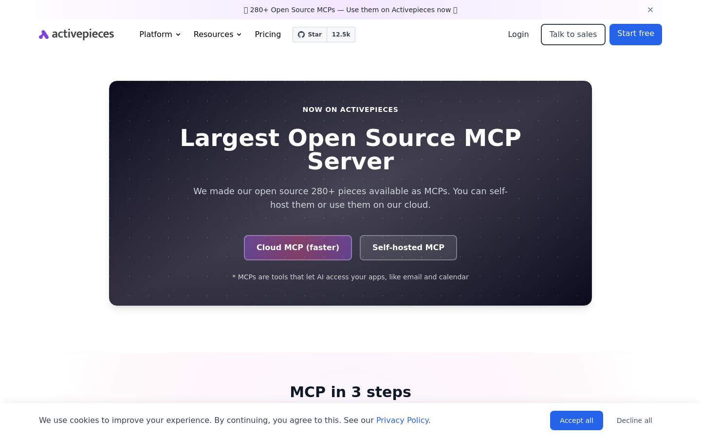 Activepieces MCP Server