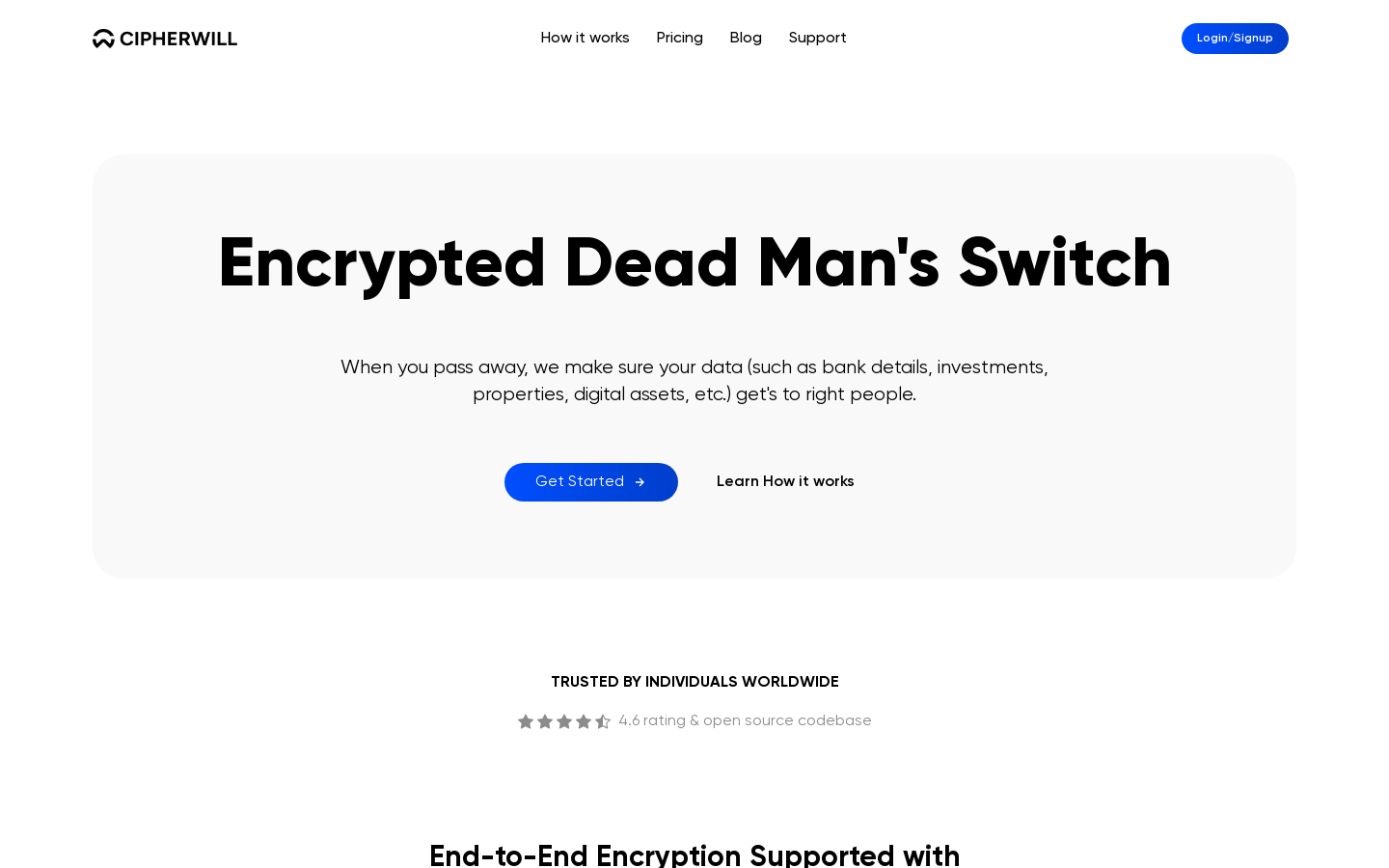 Dead Man's Switch Open Source