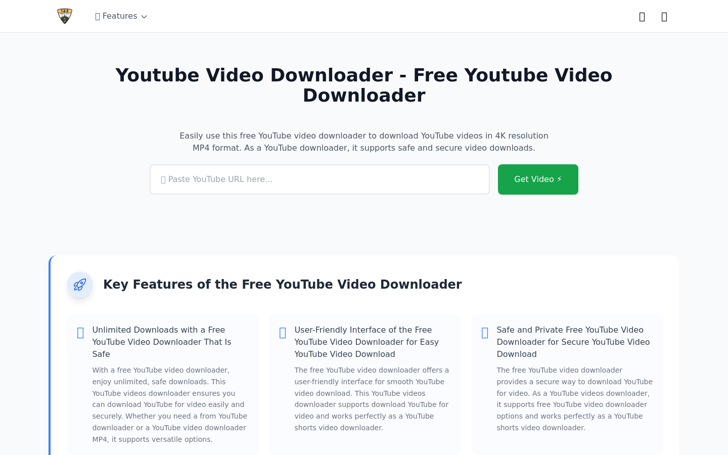 YouTube動画ダウンローダー
