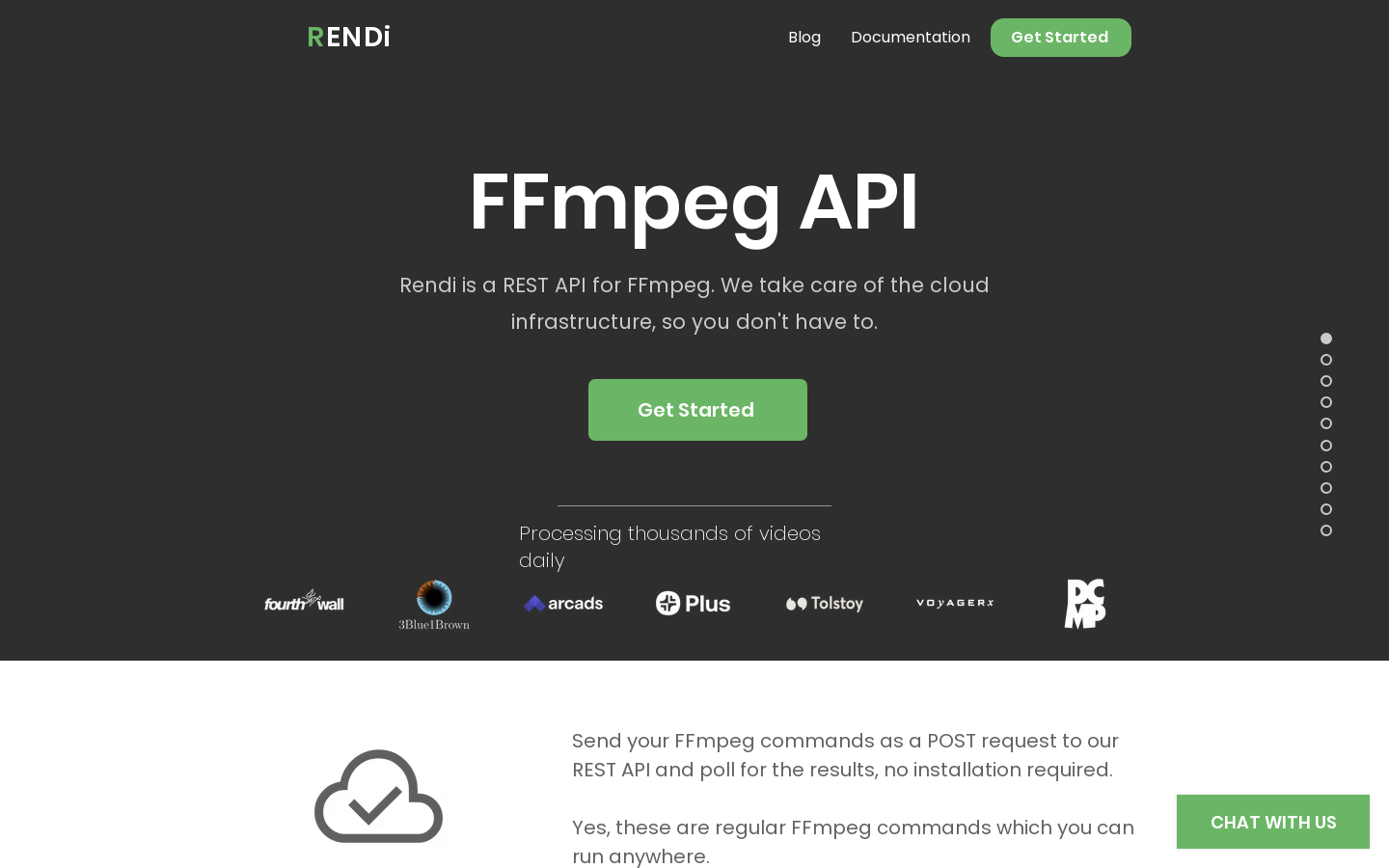 FFmpeg as a Service